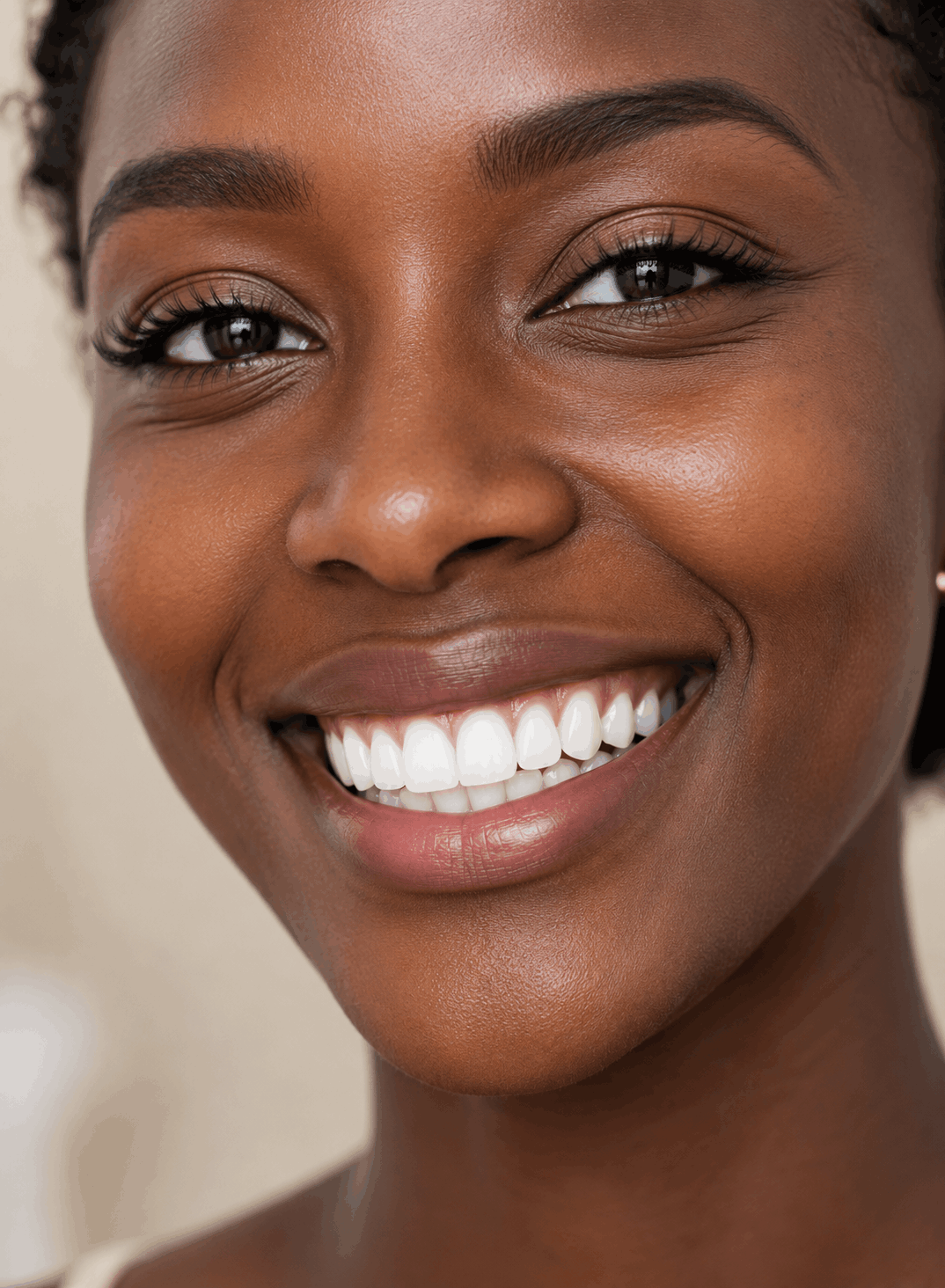 Beautiful smile at Zenamel Dental